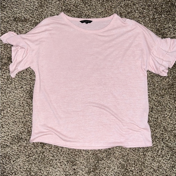 Pale Pink Banana Republic Blouse Size Small - Picture 2 of 3